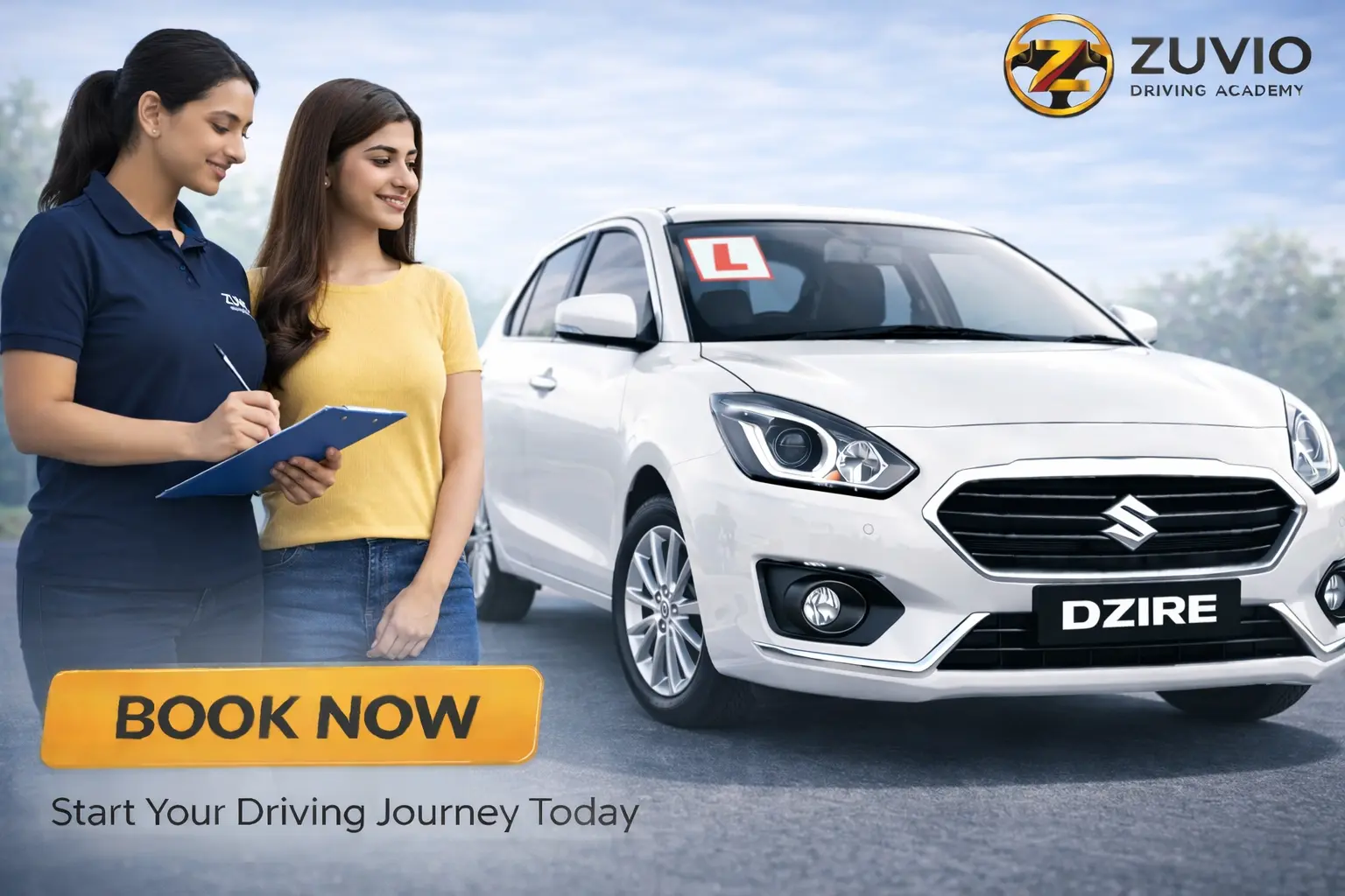 Advanced Driving Course 30 Days (Dzire Automatic Pro Sedan Drive)